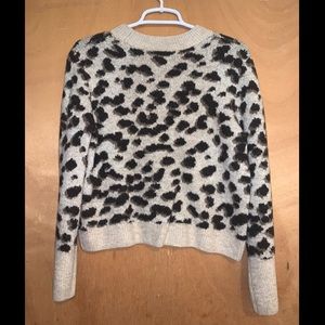 DONATING SOON Leopard Print Sweater / H&M